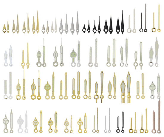 Tên gọi của các loại kim đồng hồ