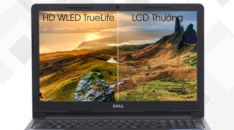 Độ tương phản cao trên công nghệ HD WLED TrueLife