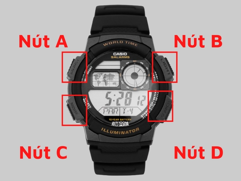 Cách chỉnh giờ đồng hồ đeo tay đơn giản, áp dụng cho mọi sản phẩm - 
