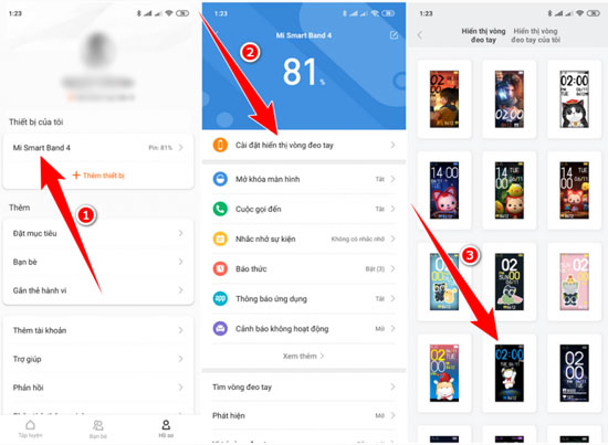 Cach Thay Hinh Nền Tuy Chỉnh Cho Mặt đồng Hồ Mi Band 4 Thegioididong Com