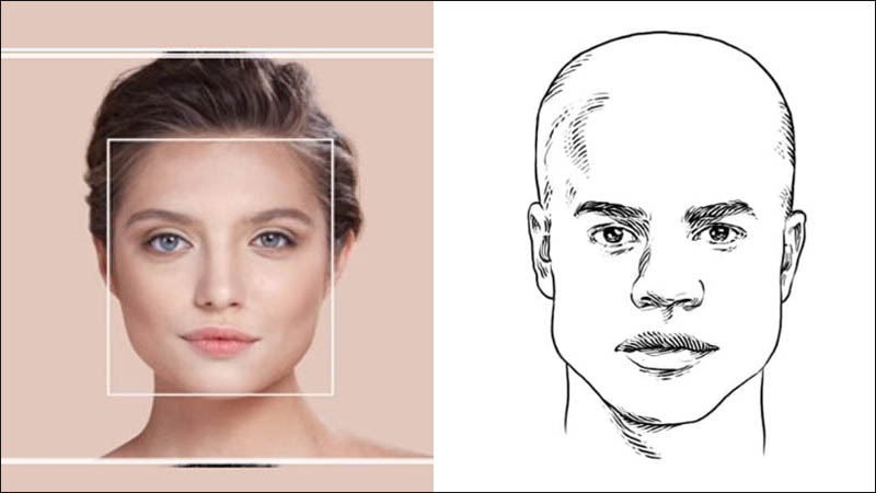 Các kiểu khuôn mặt và 5 bước xác định khuôn mặt cho nam nữ