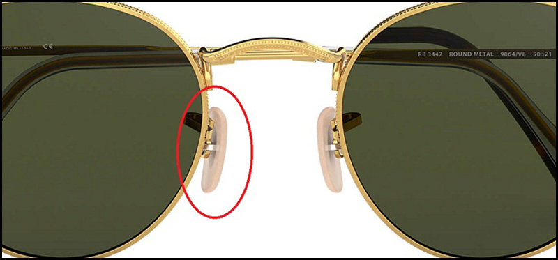 Đệm mũi của k&iacute;nh 