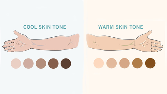 Xác định màu da