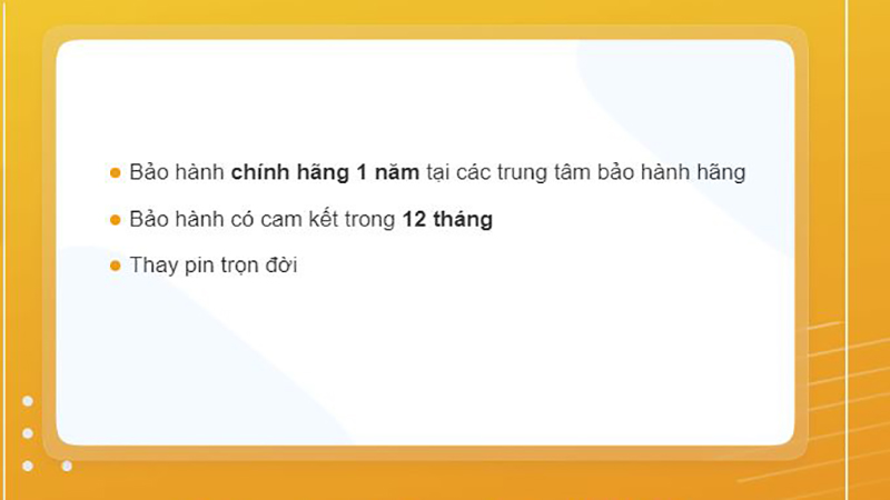 Ch&iacute;nh s&aacute;ch bảo h&agrave;nh đồng hồ tại Thế Giới Di Động