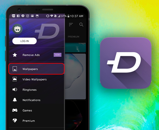 Ứng dụng ZEDGE  Nhạc chuông và hình nền đa dạng  Link tải free cách sử  dụng