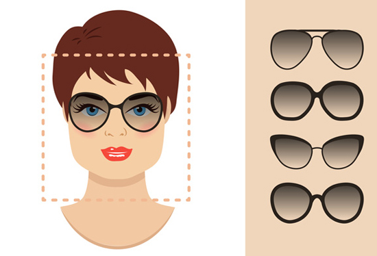 Cách chọn mắt kính nữ phù hợp khuôn mặt vuông
