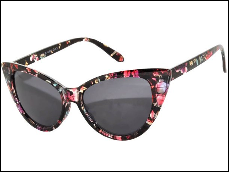 Owl Floral Sunglasses