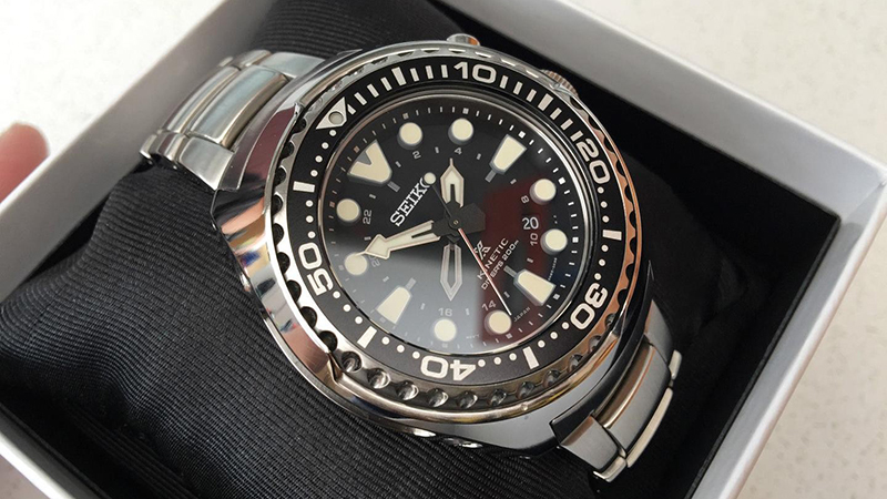 Đồng hồ Seiko Prospex SUN019 Kinetic GMT Divers Man