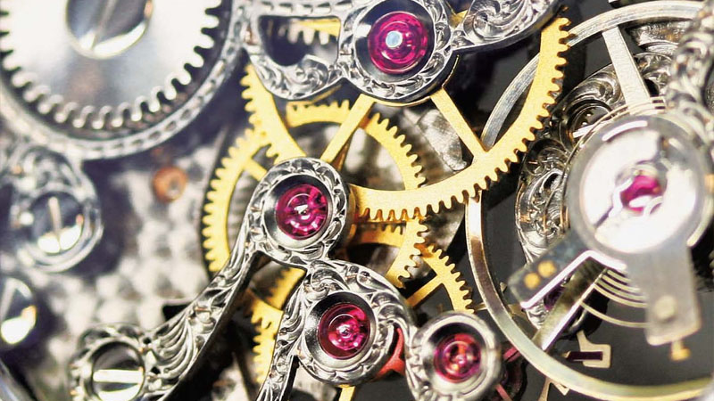 Chân kính dạng tròn, có lỗ xuyên tâm (Hole Jewels)