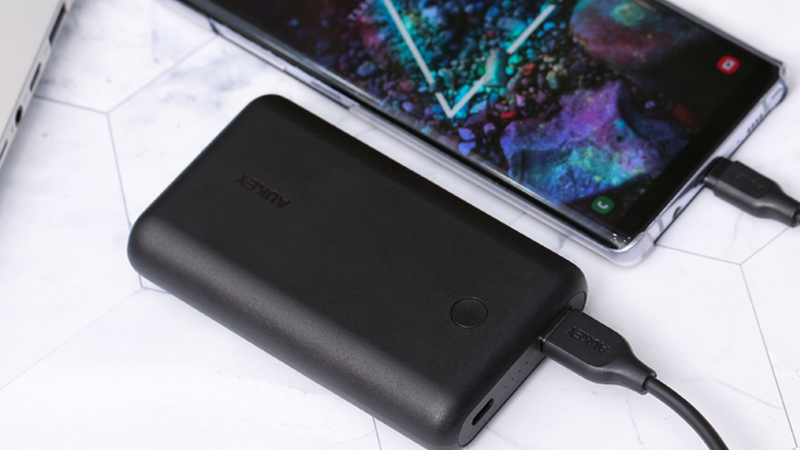 Pin sạc dự ph&ograve;ng 10.050 mAh Type-C PD QC3.0 AUKEY PB-XD10
