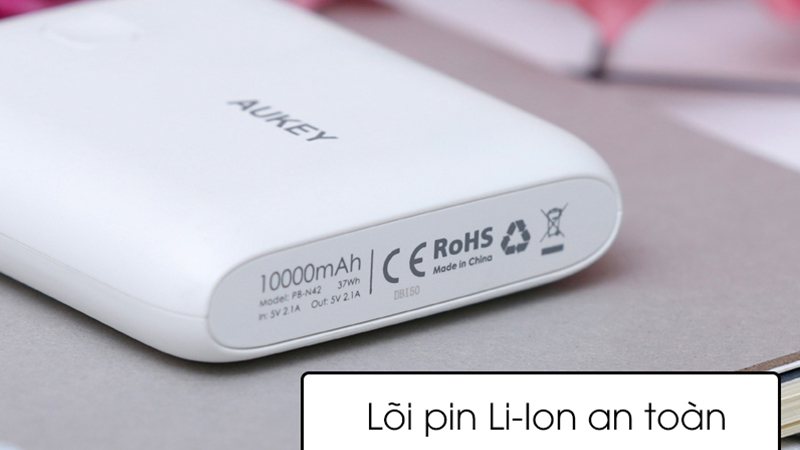 Pin sạc dự ph&ograve;ng Aukey sở hữu c&ocirc;ng nghệ sạc hiện đại