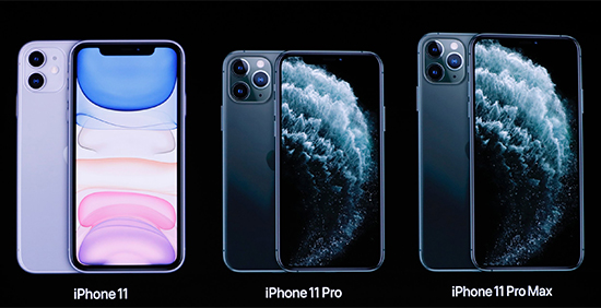 Bộ 3 smartphone mới của Apple