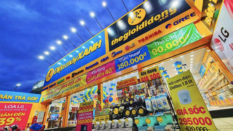 Thế Giới Di Động v&agrave; Điện m&aacute;y XANH