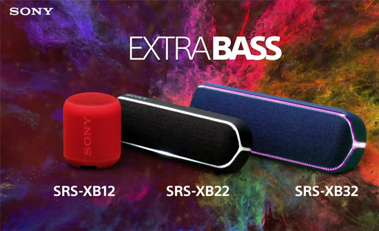 công nghệ extrabass trên loa Sony