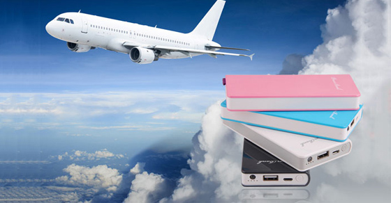 Có được mang pin sạc dự phòng lên máy bay hay không?