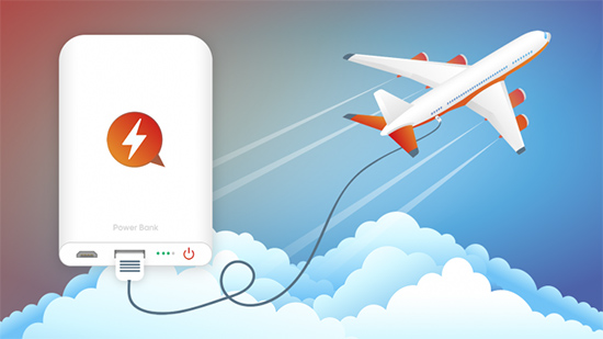 Được mang sạc dự phòng lên máy bay, nhưng phải tuân thủ các quy định của hãng hàng không