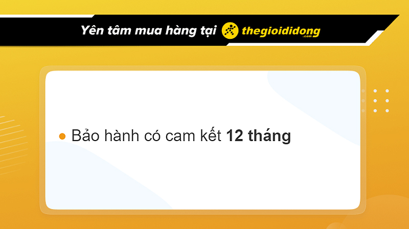 Chế độ bảo hành camera Xiaomi khi mua tại Thế Giới Di Động