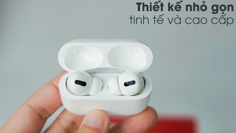 Tai nghe Apple c&oacute; thiết kế tinh tế