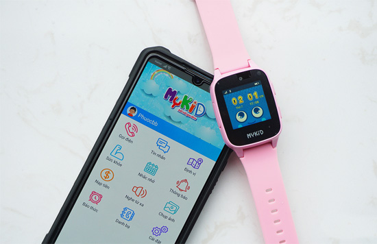 Kết nối qua ứng dụng MyKID