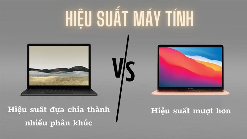 Laptop MacBook mượt hơn laptop Windows