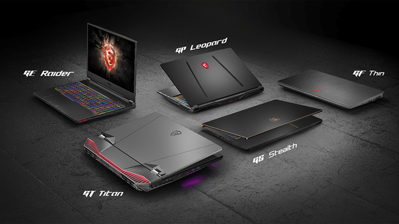 MSI sở hữu nhiều dòng laptop đa dạng cho bạn lựa chọn
