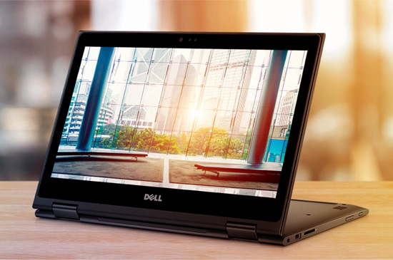 laptop Dell gập xoay
