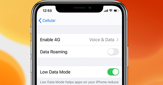 Optimizing 3G/4G Data Usage on iOS 13 - Mytour