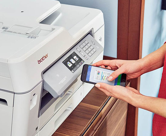 In kh&ocirc;ng d&acirc;y qua Wifi