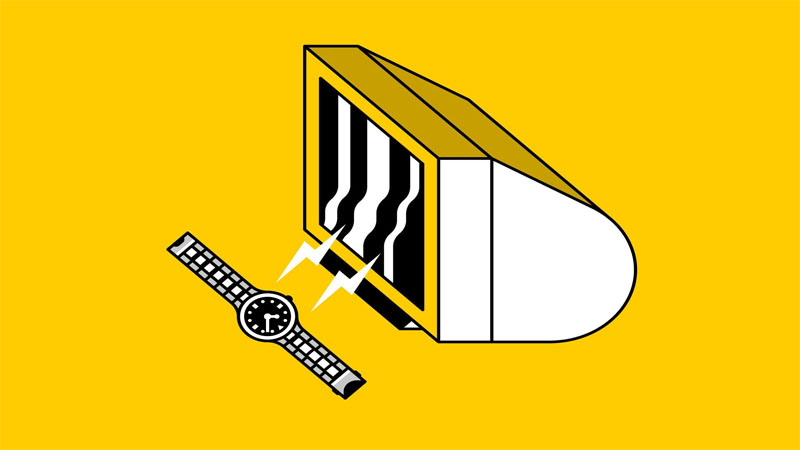 Hạn chế cho đồng hồ tiếp x&uacute;c trực tiếp v&agrave; thường xuy&ecirc;n với c&aacute;c thiết bị điện tử