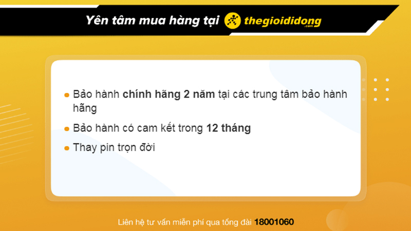 Chính sách bảo hành hấp dẫn