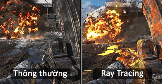 Công nghệ Ray Tracing trên các dòng card Nvidia có ưu điểm gì?