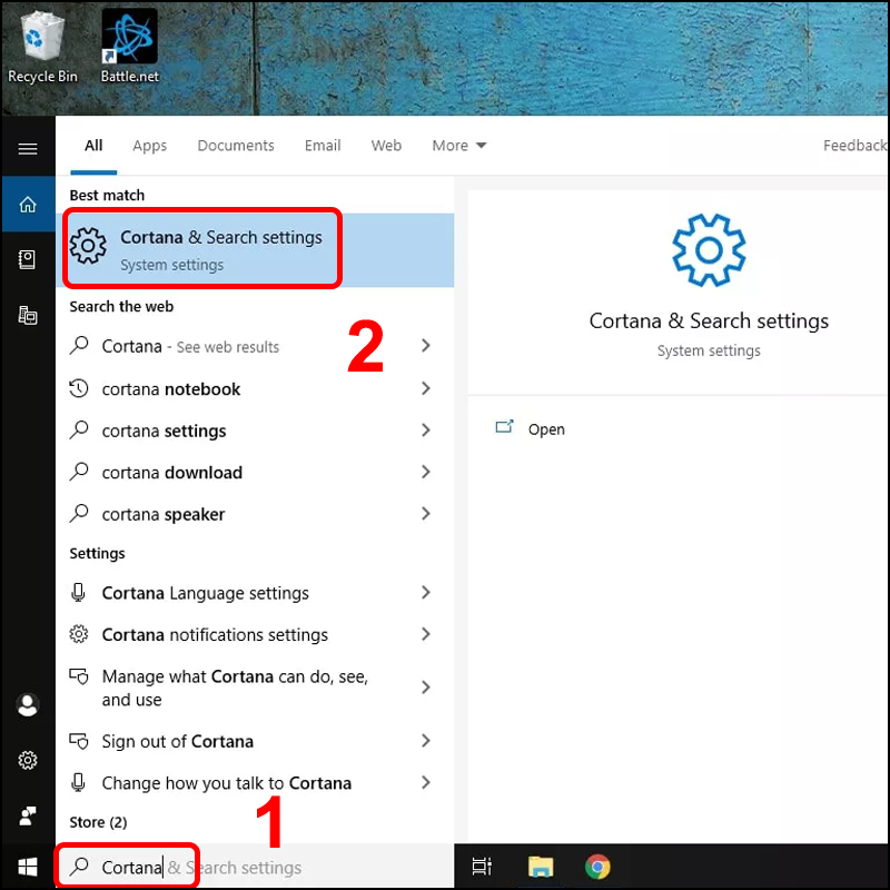 Cách ngăn Cortana lưu trữ thói quen và lịch sử tìm kiếm