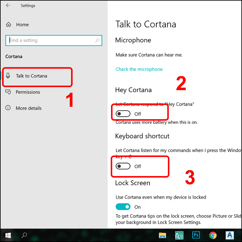 Cách vô hiệu hóa Cortana tạm thời