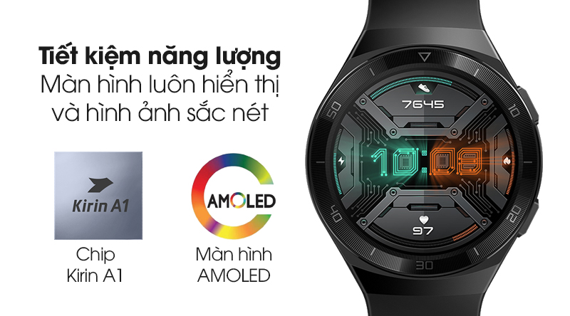 Đồng hồ thông minh Huawei GT2 được trang bị Kirin A1