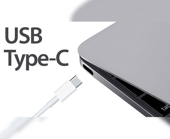 Được trang bị cổng USB Type C