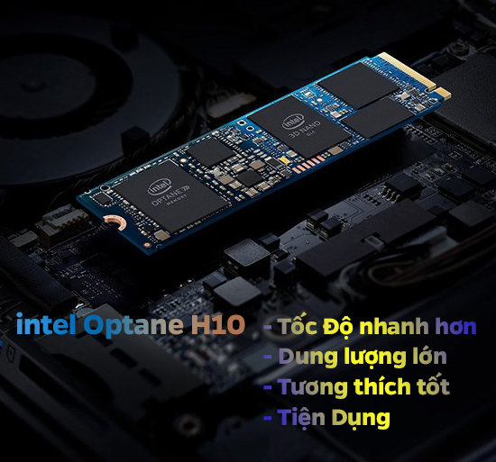 So sánh Intel Optane H10 và M10