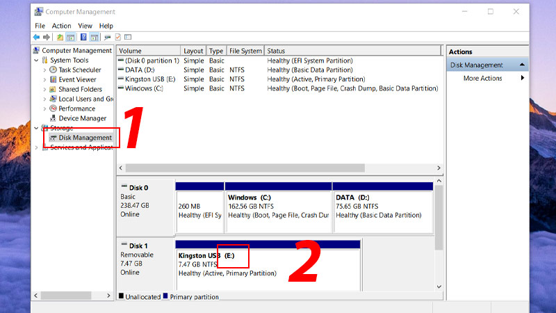 Disk management