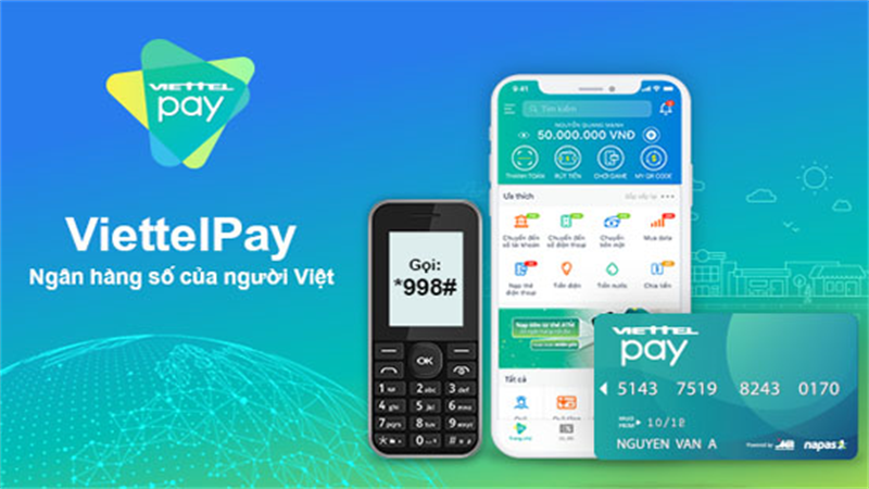 Tạo MasterCard bằng ViettelPay