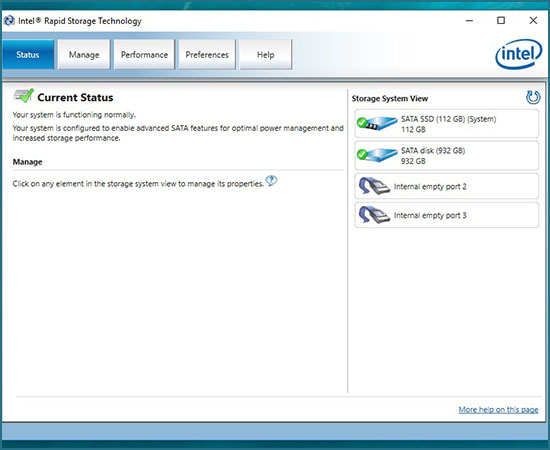 Các bạn có thể kiểm tra máy tính có nhận được Intel Optane hay chưa.