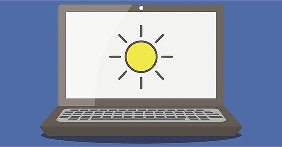 Cách tăng giảm độ sáng màn hình máy tính Dell bị chói mắt? 
