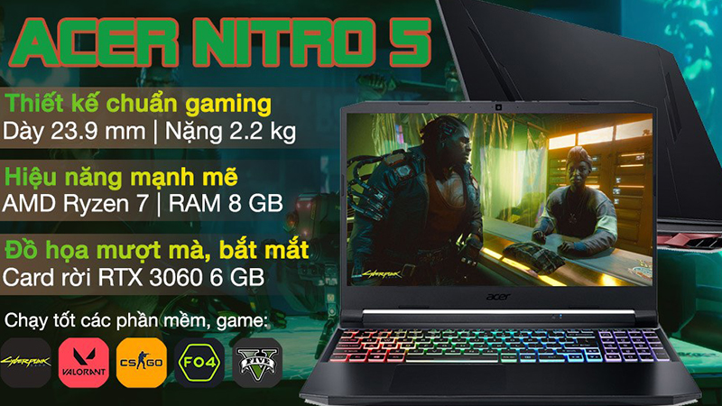Laptop Acer Nitro 5 