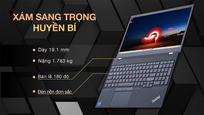 Laptop có thiết kế sang trọng