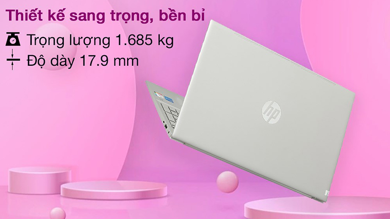 Laptop HP có thiết kế thanh lịch