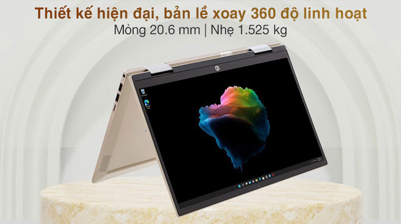 Laptop HP Pavilion x360 14 đem đến một hiệu năng mạnh mẽ