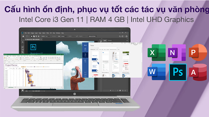 HP Probook có cấu hình, hiệu năng mạnh mẽ