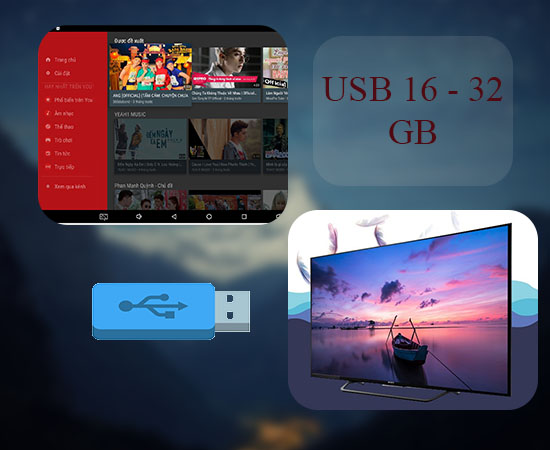 USB 16 - 32 GB