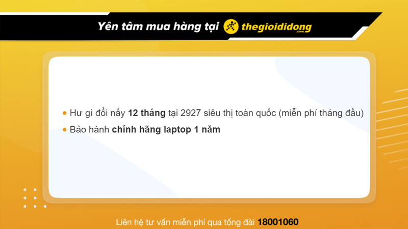 Chính sách bảo hành laptop Dell Vostro