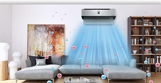 Công nghệ Plasmacluster ion trên máy lọc không khí Sharp là gì?