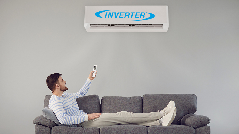 Điều hòa Inverter hoạt động nhẹ nhàng, êm ái và tiết kiệm điện khá nhiều so với điều hòa thông thường