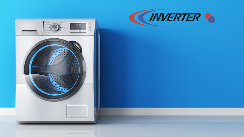 Điểm nổi bật của máy giặt Inverter là hoạt động êm ái, tiết kiệm nước và tiết kiệm điện